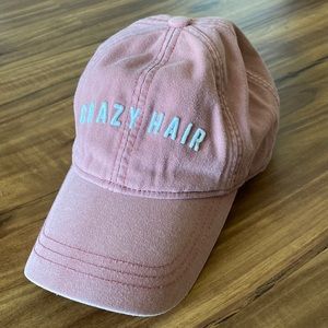 American Eagle Baseball Cap Crazy Hair Don’t Care